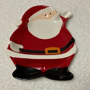 Ceramic Santa tray